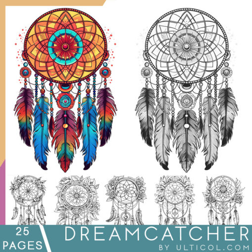 Dreamcatcher Coloring