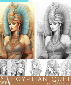 Egyptian Queen Coloring Pages