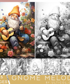 Gnome Melody Coloring