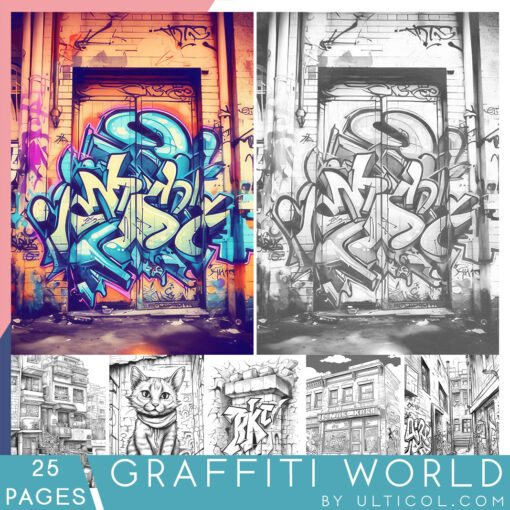 Graffiti World Coloring