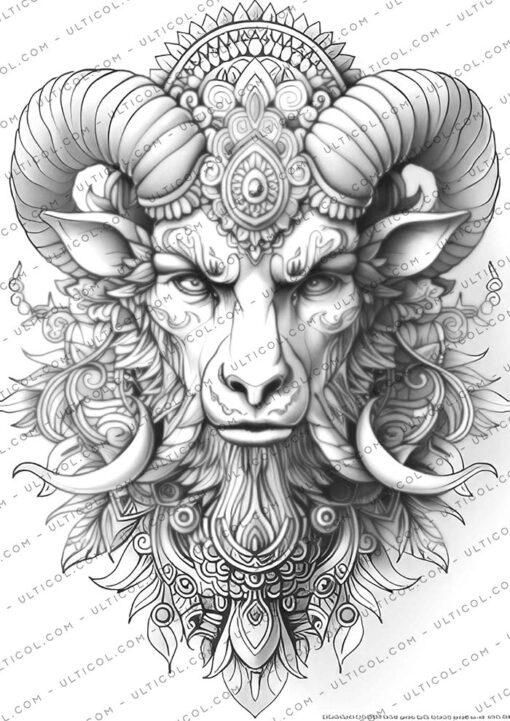 Futuristic Animals Coloring
