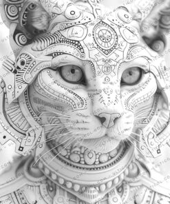 Futuristic Animals Coloring