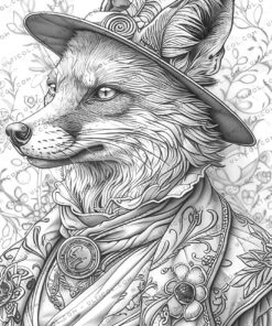 Wizard Animals Coloring