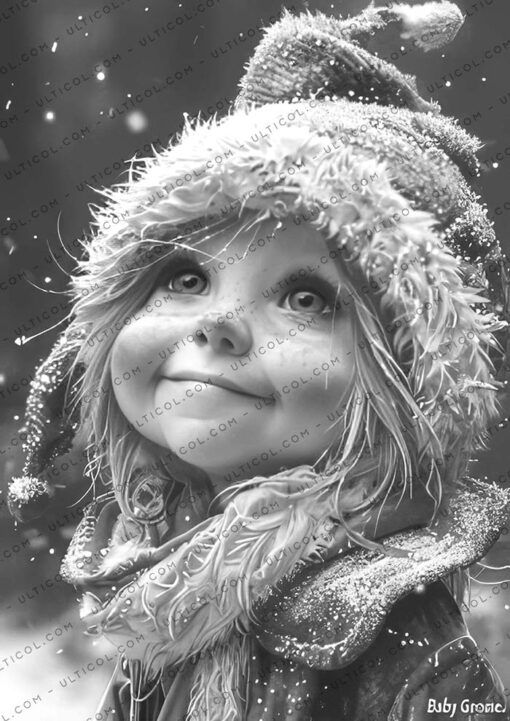 Gnome Baby Coloring