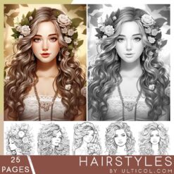 Hairstyles Coloring