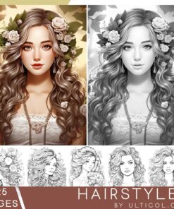 Hairstyles Coloring