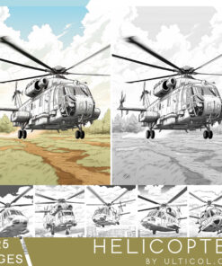 Helicopter Coloring