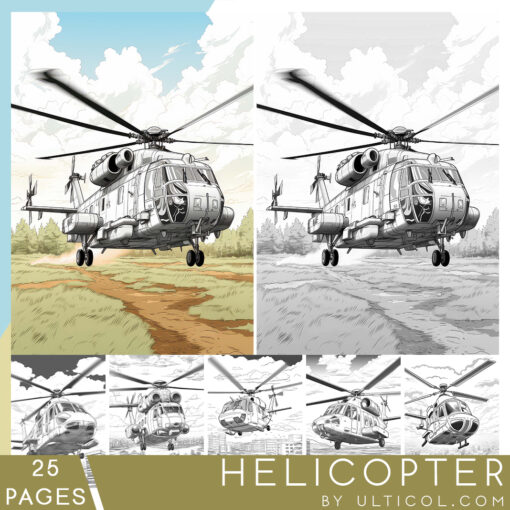 Helicopter Coloring