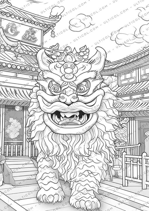 Chinese New Year Coloring