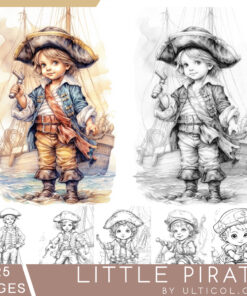 Little Pirate Coloring Pages