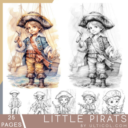 Little Pirate Coloring Pages