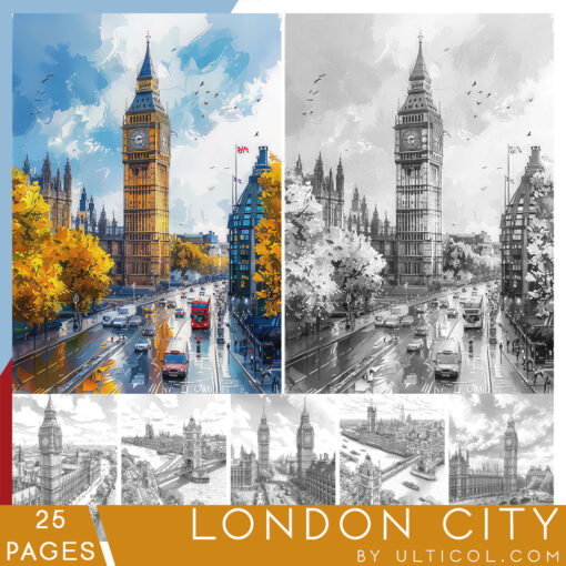 London City Coloring