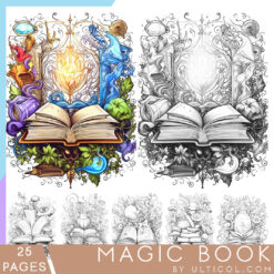 Magic Book Coloring