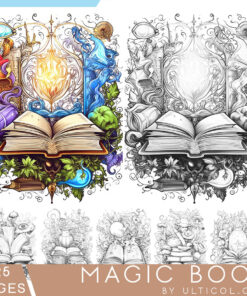 Magic Book Coloring