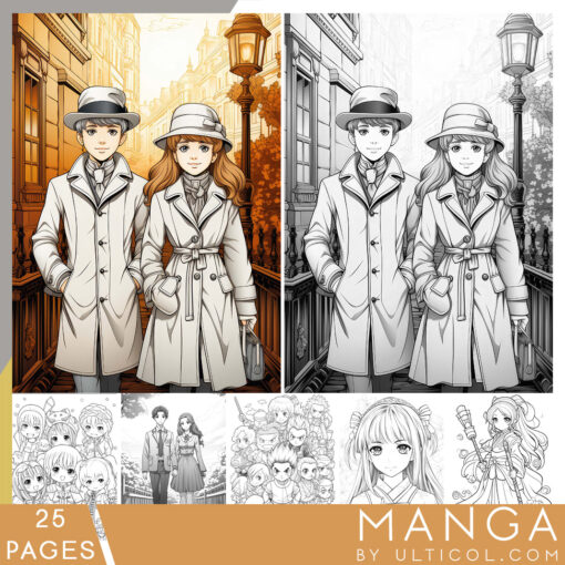 Manga Coloring