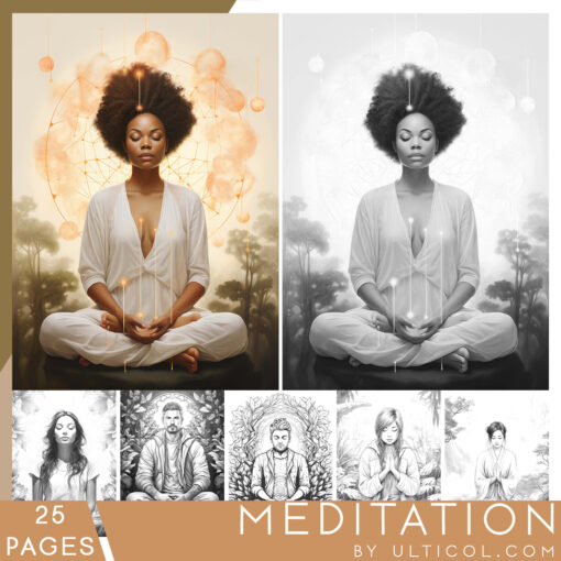 Meditation Coloring