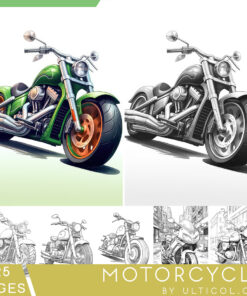 Motorcycle Coloring