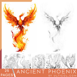 25 Phoenix Coloring Pages
