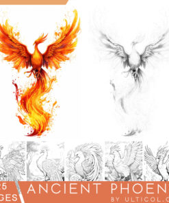 25 Phoenix Coloring Pages