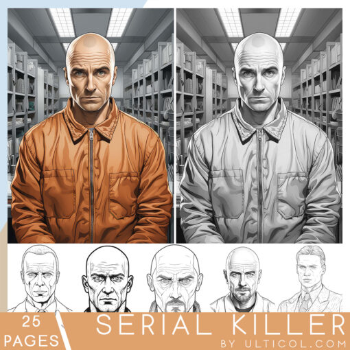 Serial Killer Coloring