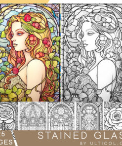 Stained Glass Coloring