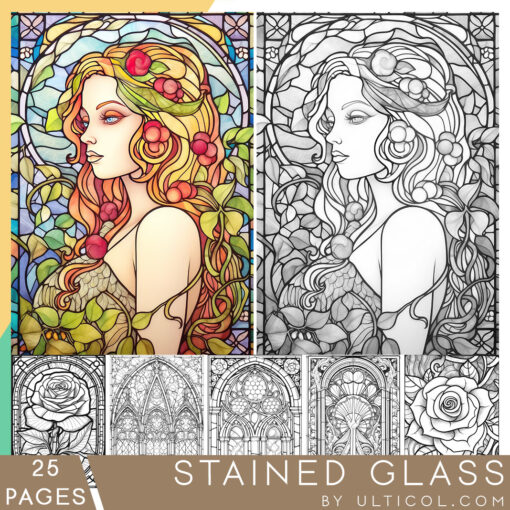 Stained Glass Coloring