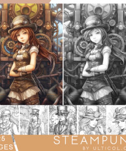 Steampunk Coloring