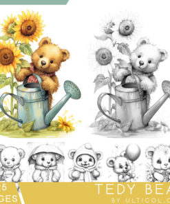 Teddy Bear Coloring Pages