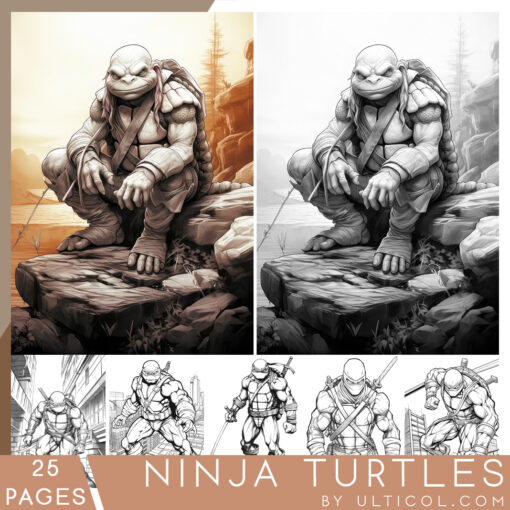 Teenage Mutant Ninja Turtles Coloring