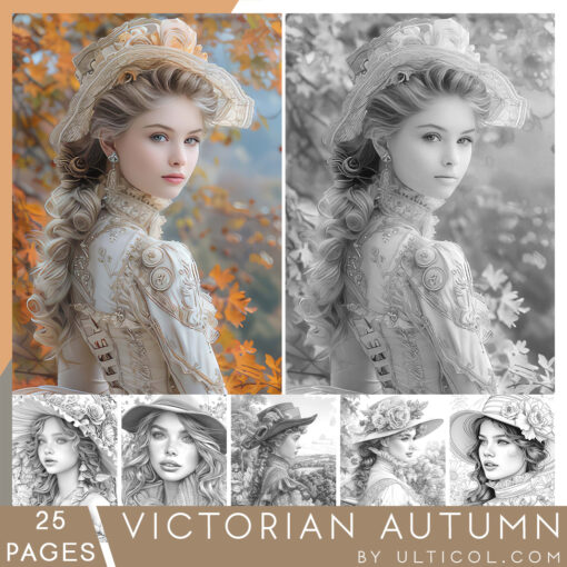 Victorian Autumn Coloring