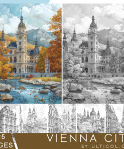 Vienna City Coloring