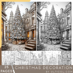 Christmas Decoration Coloring