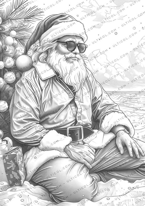 Christmas in July Coloring