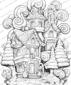 Candy Land Coloring