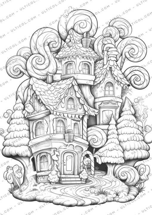 Candy Land Coloring