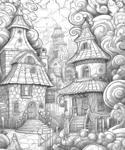 Candy Land Coloring