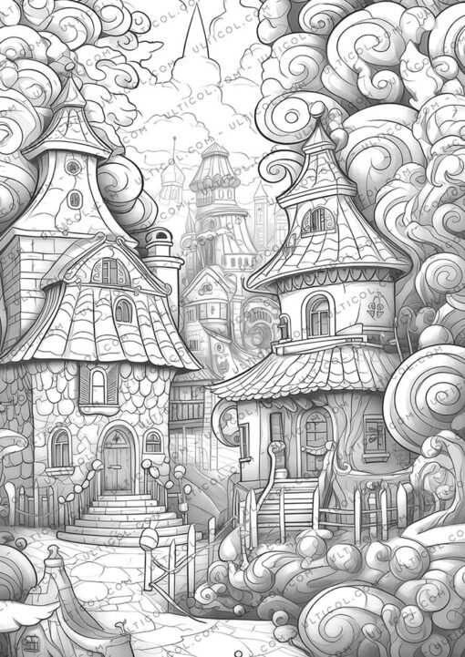Candy Land Coloring