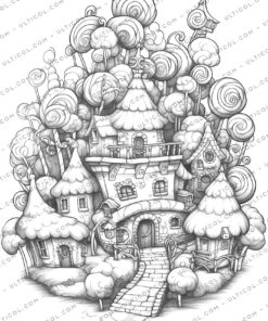 Candy Land Coloring
