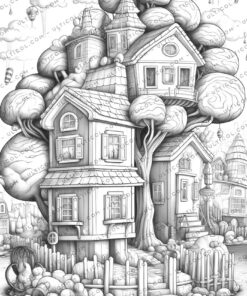 Candy Land Coloring