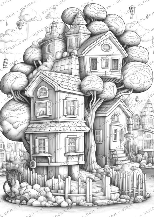 Candy Land Coloring