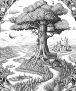 Fantasy Map Coloring