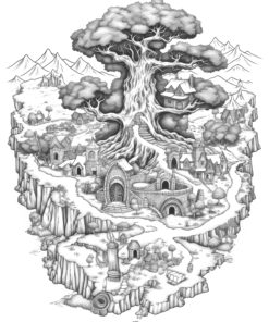 Fantasy Map Coloring