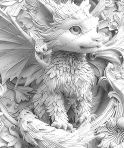 Baby Gargoyles Coloring