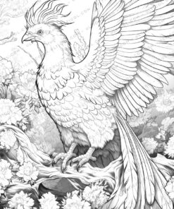 25 Phoenix Coloring Pages