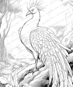 25 Phoenix Coloring Pages