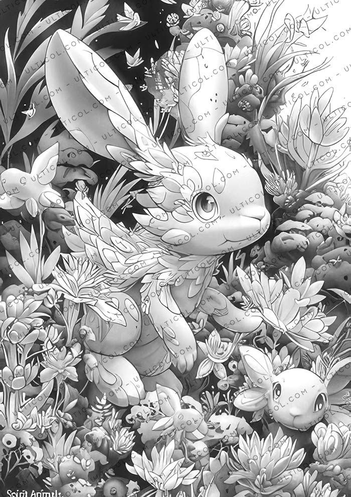 Spirit Animals Coloring