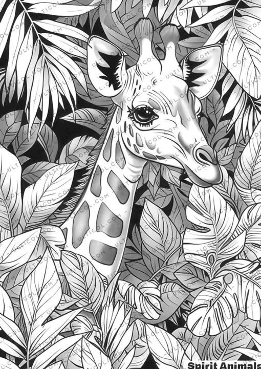 Spirit Animals Coloring