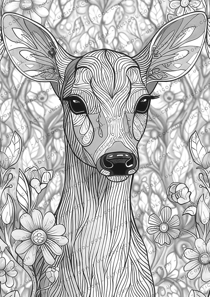 Spirit Animals Coloring