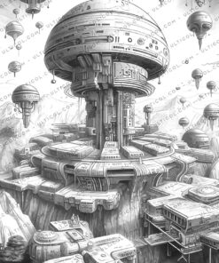 Outer Space Base Coloring