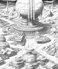 Outer Space Base Coloring
